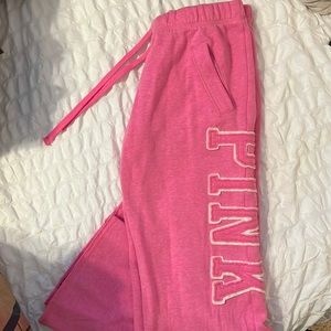 PINK sweats - size XS